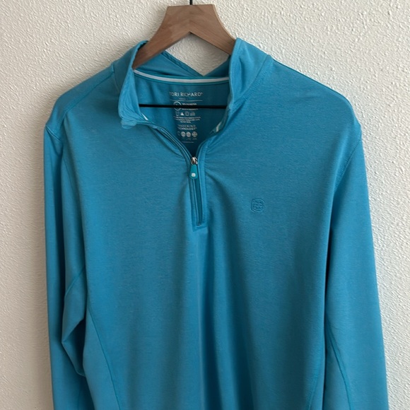 Tori Richard Tradewind pullover half zip - Picture 3 of 5